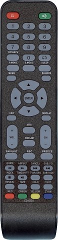 Пульт для телевизора Telefunken 507DTV (E24D20) DNS, Helix, Mystery, Prestigio