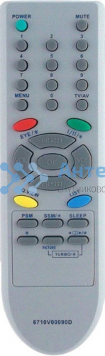 Пульт LG 6710V00090D Пульт LG 6710V00090D