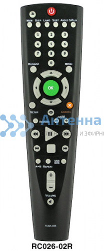 Пульт BBK RC026-02R (DVD плеер+USB+караоке)