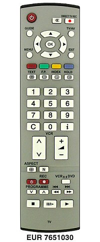 Пульт Panasonic EUR7651030 (EUR7651090)