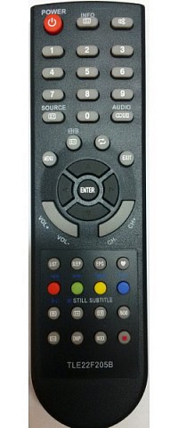 Пульт Izumi TLE22F205B (Changhong E24F898S / TELEFUNKEN TF-LED32F12T12)