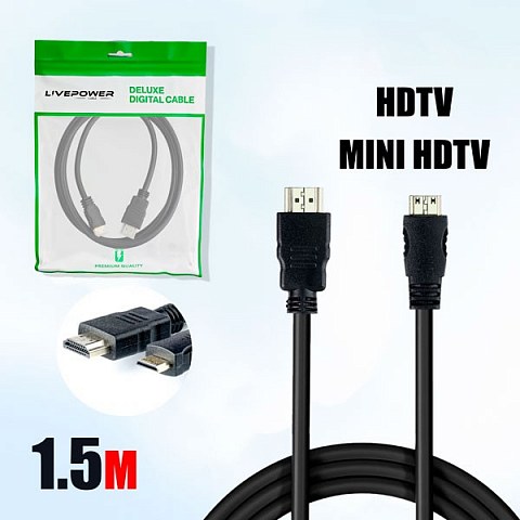 Кабель Live-Power HDMI - mini HDMI 1.5м