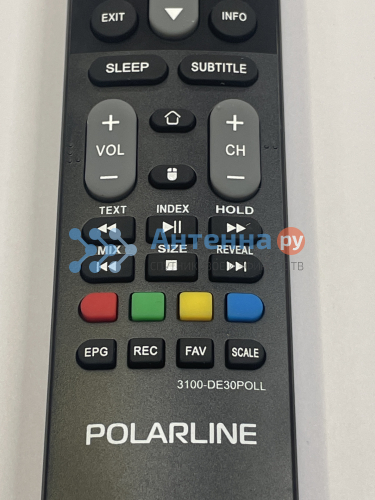Пульт для телевизора Polarline 3100-DE30POLL оригинальный фото 3
