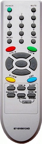 Пульт LG 6710V00124D