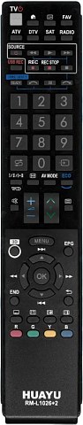 Универсальный пульт Sharp RM-L1026+2