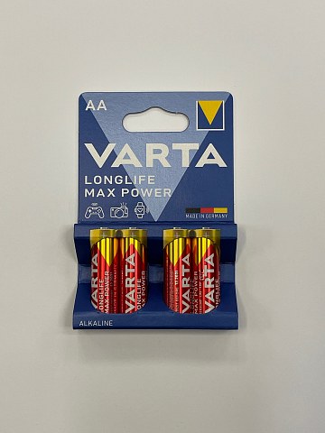 Батарейка Varta LONGLIFE MAX POWER (MAX TECH) LR06 AA Alkaline 1.5V цена за 1 шт.