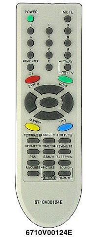Пульт LG 6710V00124E