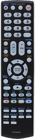 Пульт Toshiba SE-R0329 (DVD)