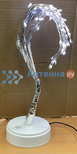 Светодиодное дерево. ночник (холодный цвет) фото 2