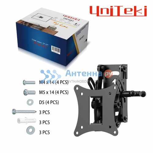 Кронштейн Uniteki FM1681 черный фото 7