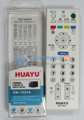 Универсальный пульт Sony RM-1025A белый Универсальный пульт Sony RM-1025A белый