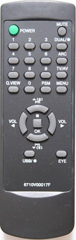 Пульт LG 6710V00017F