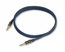DAXX J93-25 Посеребренный аудио кабель Mini-Jack (папа-папа). Длина 2.5м