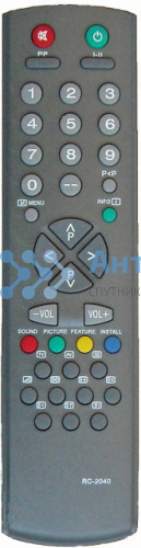 Пульт Vestel RC-2040/2140 (Sanyo | STV-2026MKII)