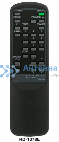 Пульт NEC RD-1078E Пульт NEC RD-1078E