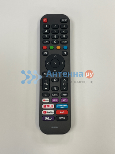 Пульт для телевизора Hisense EN2F30H (EN2F30D) DEXP, Doffler