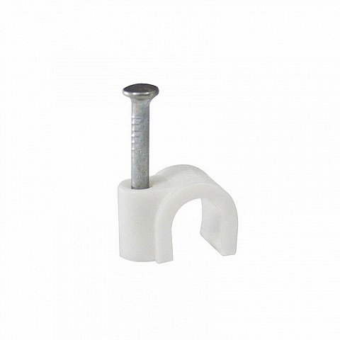 Крепеж кабеля круглый D6-NW (100 шт) CADENA