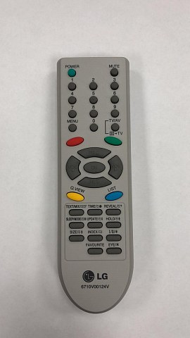 Пульт LG 6710V00124V оригинал