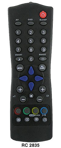 Пульт Philips RC2835/01 (2601 2603 2605 3501) черный