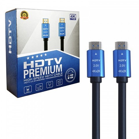 Кабель MRM HDMI вилка - HDMI вилка 4K 2.0 high speed 10м (силиконовый)