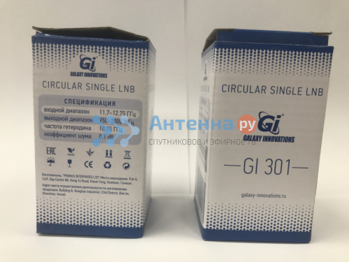 Спутниковый конвертер GI 301 Circular Single фото 3