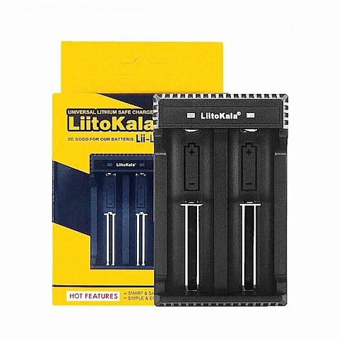Зарядное устройство для аккумуляторов (26650/18650/14500) на 2-слота LiitoKala Lii-L2