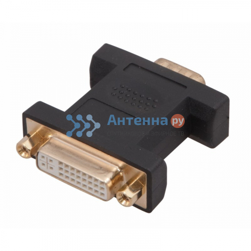 Переходник VGA "шт"- DVI-I "гн" Rexant 17-6808 фото 2