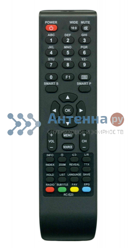 Пульт Fusion\Erisson RC-E23 Пульт Fusion\Erisson RC-E23