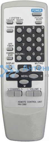 Пульт JVC RM-C360GY (белый) Пульт JVC RM-C360GY (белый)