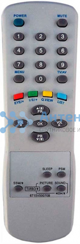 Пульт LG 6710V00070B (CF-14T30K) Пульт LG 6710V00070B (CF-14T30K)