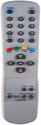 Пульт LG 6710V00070B (CF-14T30K)