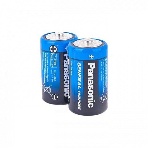 Батарейка Panasonic R-20 цена за 1 шт. 