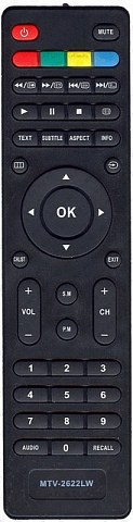 Пульт Mystery KT1045 (MTV-2622LW) черный