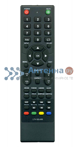 Пульт Fusion\Supra LTV-32L40B Пульт Fusion\Supra LTV-32L40B